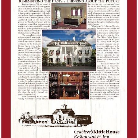 Crabtree'S Kittle House Restaurant And Inn Chappaqua Luaran gambar